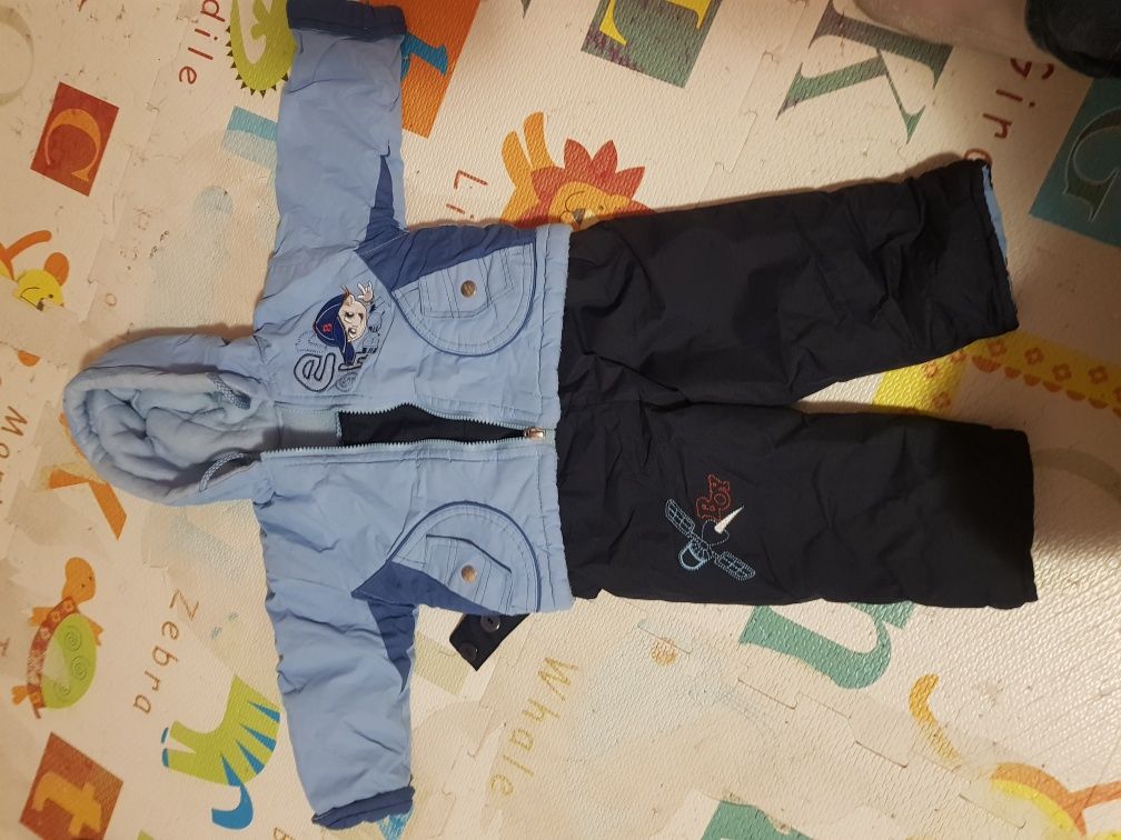 Salopeta cu geaca(compleu) varsta 1-3 ani