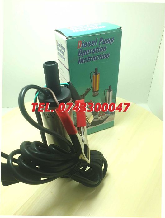Pompa Electrica Auto Submersibila 12v 12 Lmin 38mm Transfer Combu