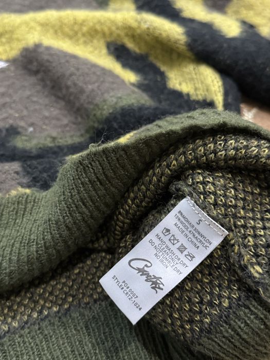 Corteiz Mohair Camo Sweater