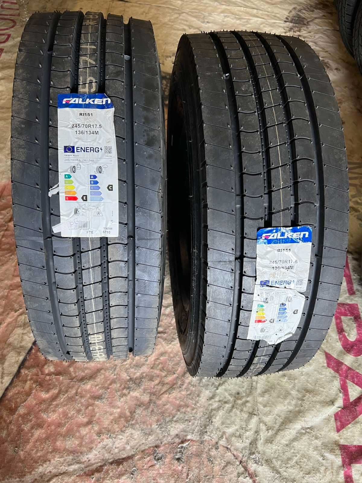 2 Нови гуми 245/70 R17.5 Falken RI151 136/134M M+S Japan 996лв. С ДДС