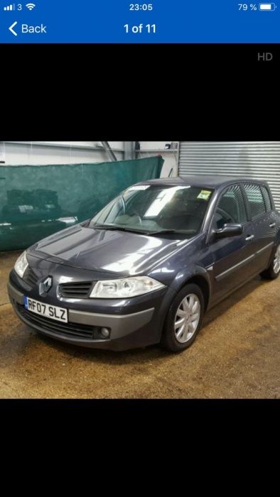 usa fata si usa spate renault megane 2 facelift din 2007