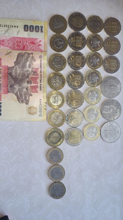 Продам 5.000  тысяч  Юбилейную 1000 .тенге Монеты по 5.000 тыс