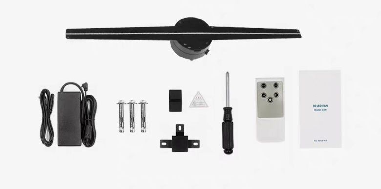 Продам новый 3D LED Fan Z2 (42см) управление через приложение