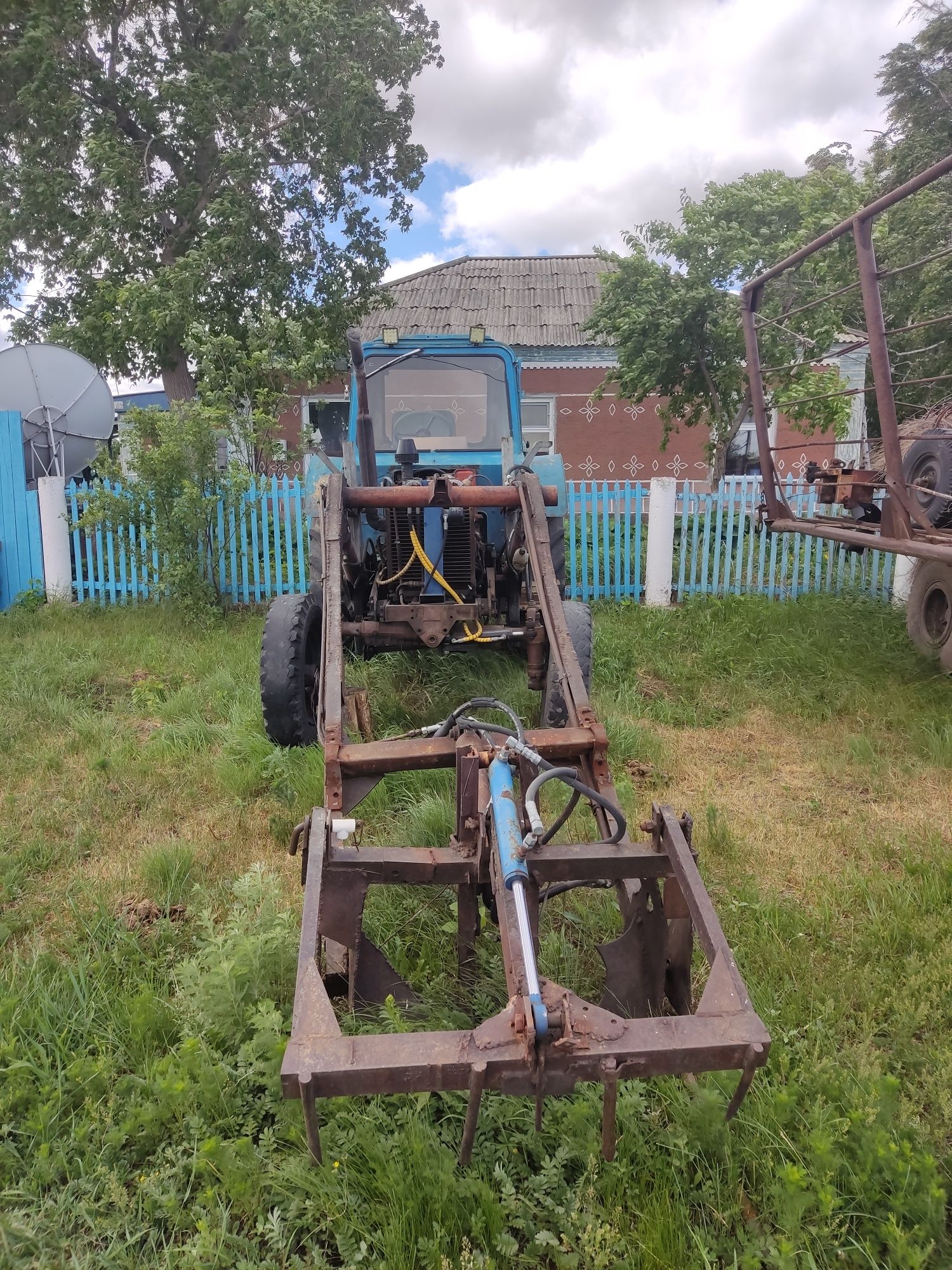 Трактор Мтз 80, с КУНом