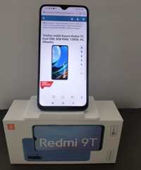 Telefon NOU mobil Xiaomi Redmi 9T, Dual SIM, 128GB, husa si sim CADOU