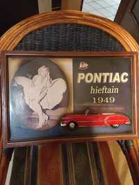 Стара/Vintage рекламна картина на Pontiac Chieftain