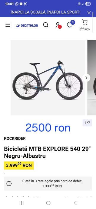 Rockrider Mtb Explore 540