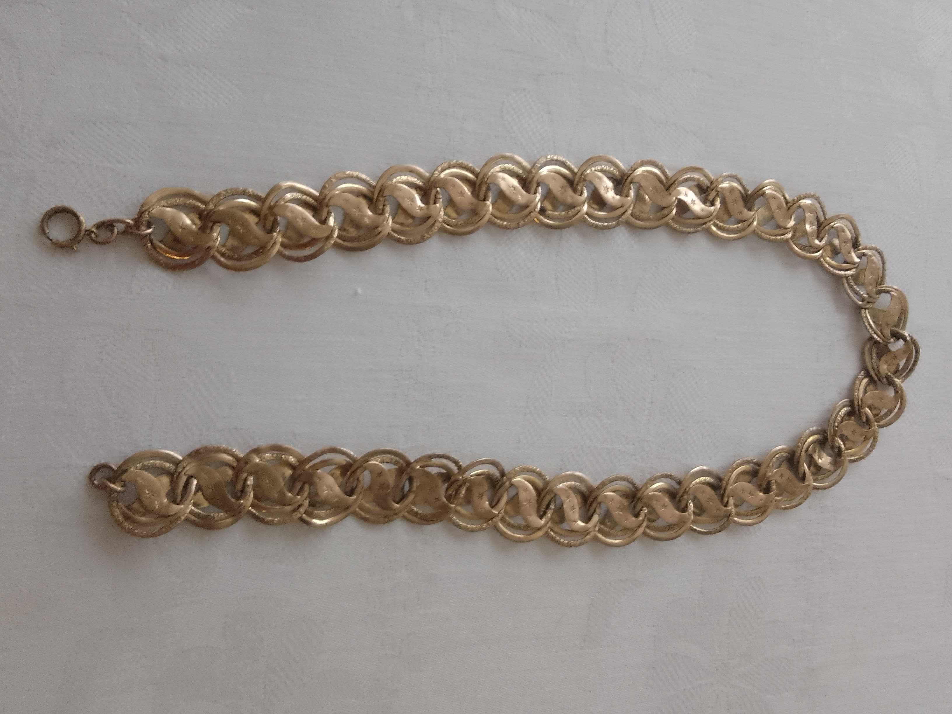 Стара Доста рядък колекционерски накит, Бижу Дубле (позлата)