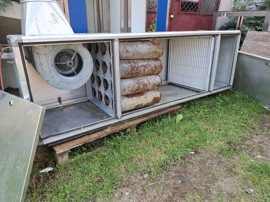 Motor hota si sistem purificare aer