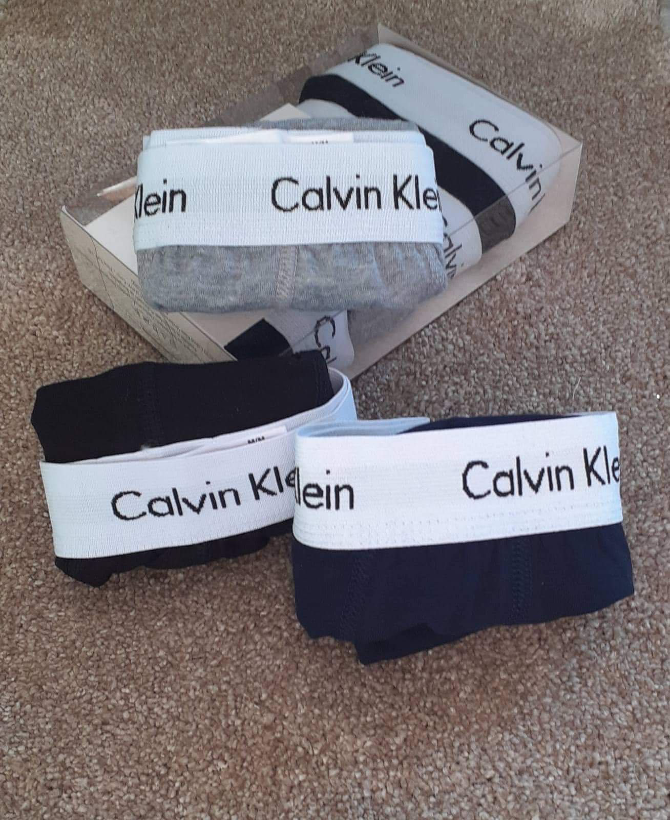 Calvin Klein cotton stretch low rise tunks