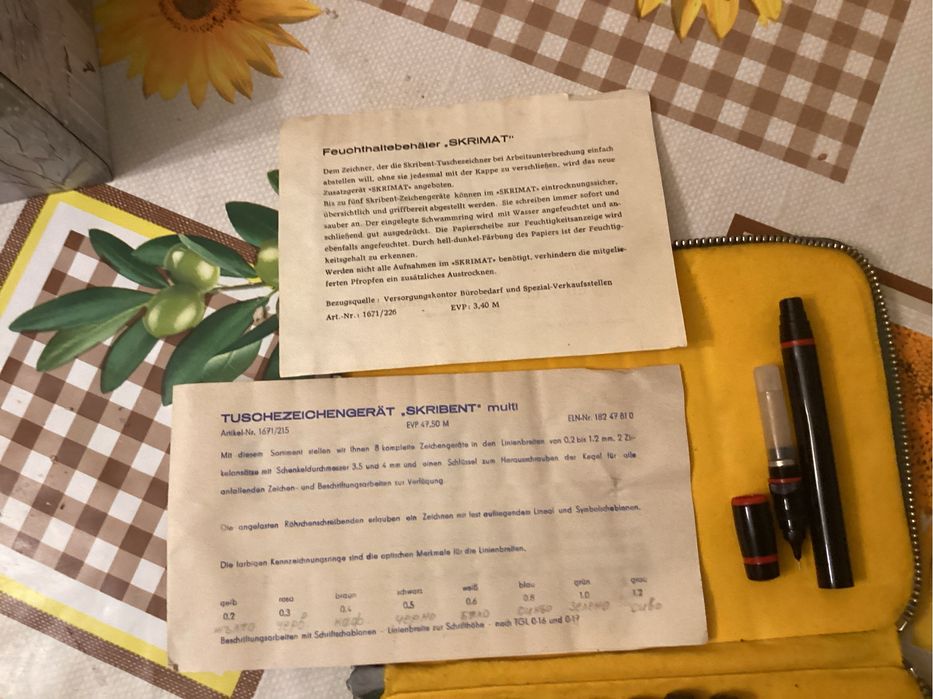 Продавам немски рапидограф,НОВ!!!