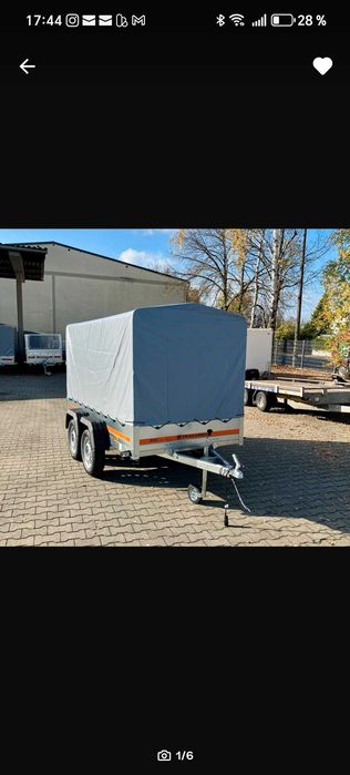 Remorca cu axa dubla