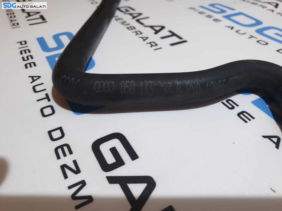 Furtun Conducta Aer cu Supapa de Retinere Volkswagen Passat B5.5 1.8 AWT AWM 2001 - 2005 Cod 058133783B 058905291 027133394A