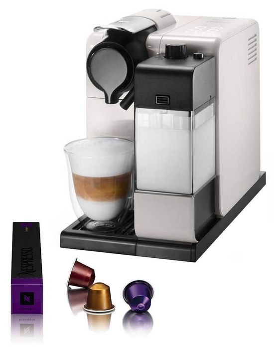 Кафемашина с капсули Nespresso Lattissima Touch Black EN550.B, 19 bar,