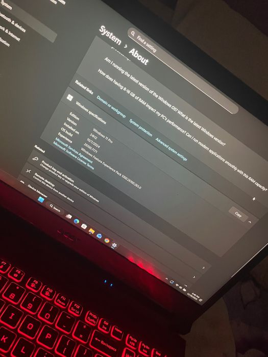 Laptop gaming Acer ryzen 5 rtx 3050