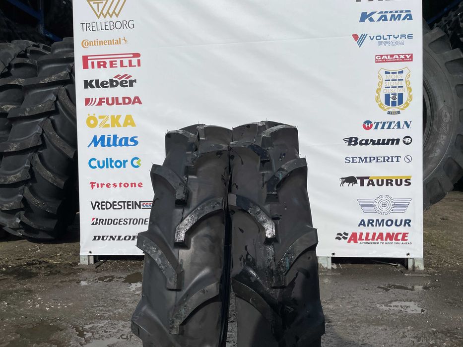 8-18 cu 6 pliuri cauciucuri noi cu camera pt tractor japonez KUBOTA