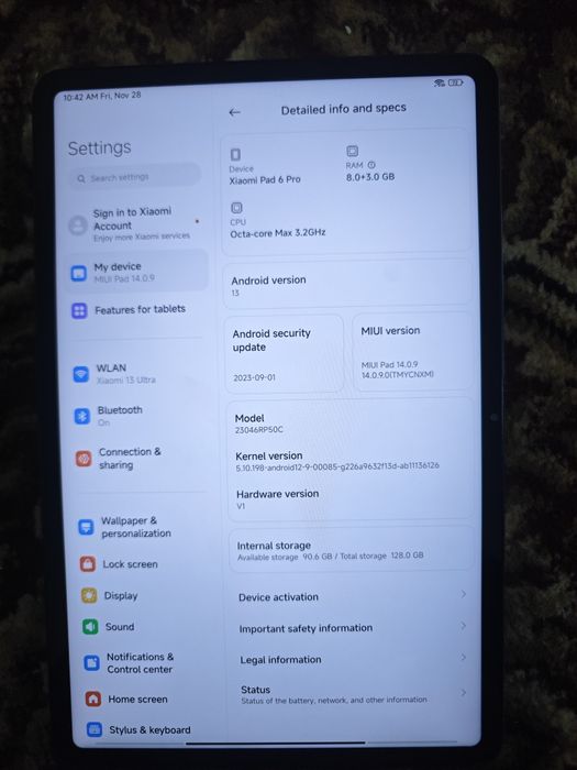 Planshet MiPad 6Pro 8/128