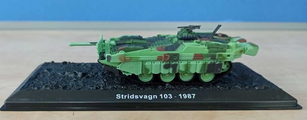 Macheta tanc Stridsvagn STRV 103 Suedia 1987 - Amercom 1/72