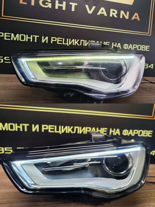Ремонт на дневни светлини и рециклиране на фарове от DS Light Varna