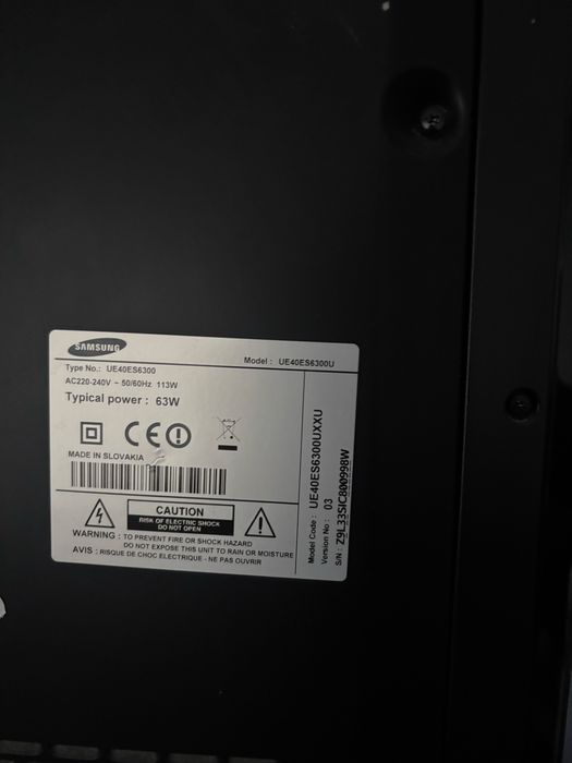Tv smart Samsung 108cm