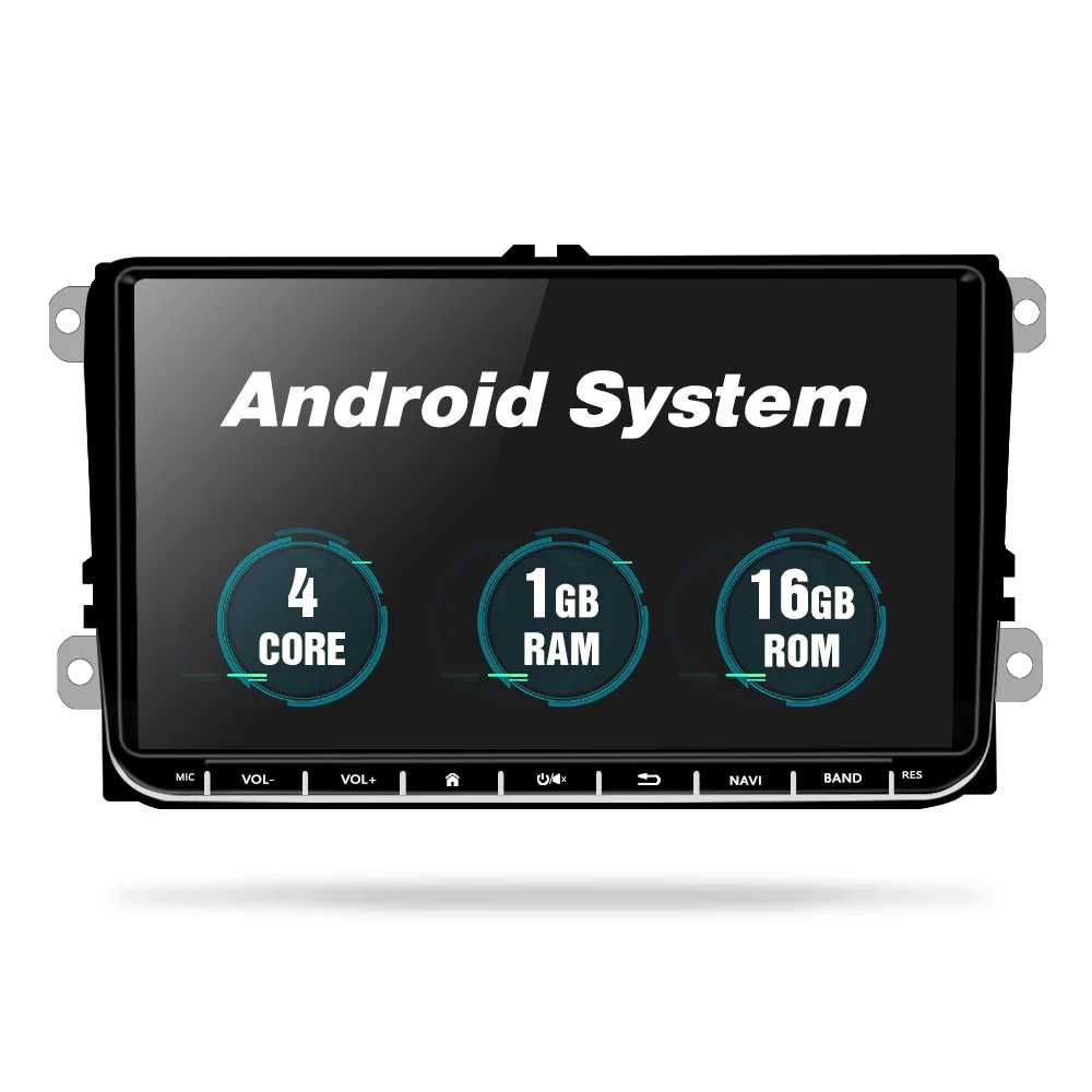 Android 11 навигация/мултимедия VW,SEAT,SKODA 1GB RAM 16GB ROM 4 ЯДРЕН