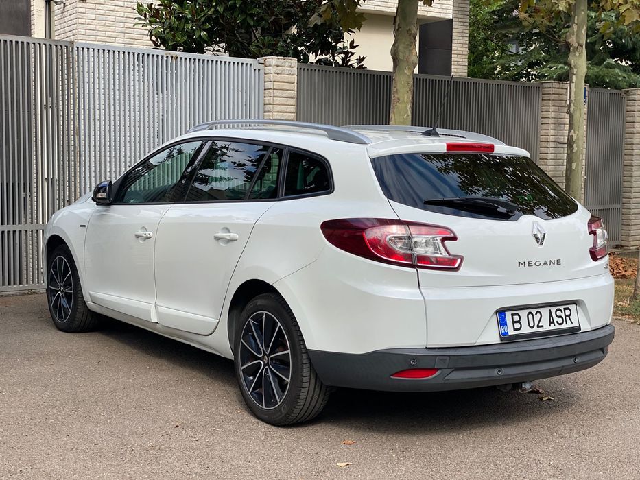 Renault Megan 3 BOSSE Alb Perlă  1.6 Diesel 2013 Unic Propietar