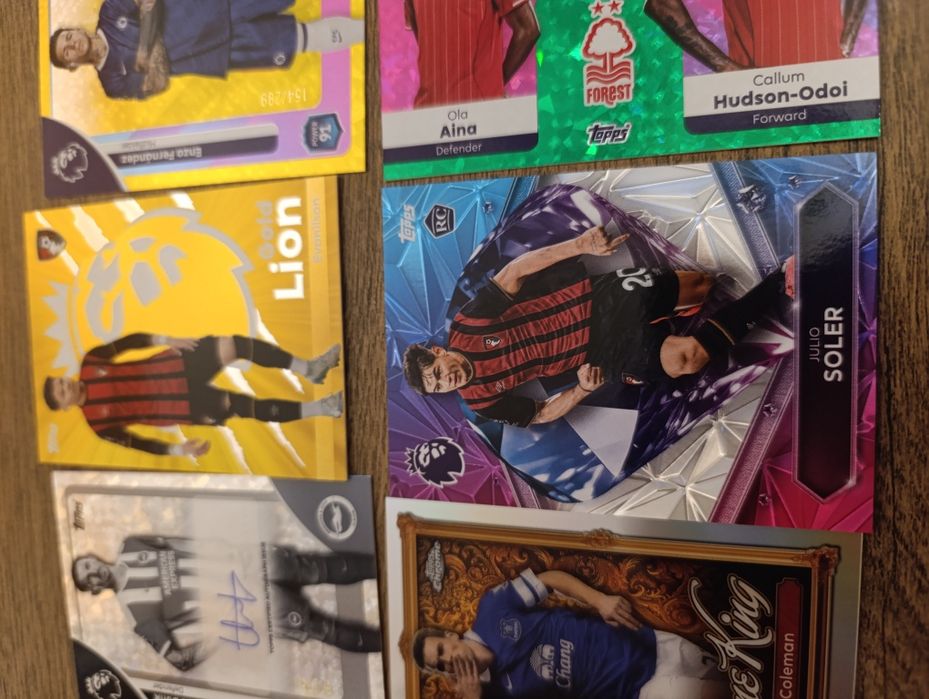 Topps Premier League карти сезон 2025/26