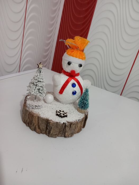 Mini-aranjament de Crăciun