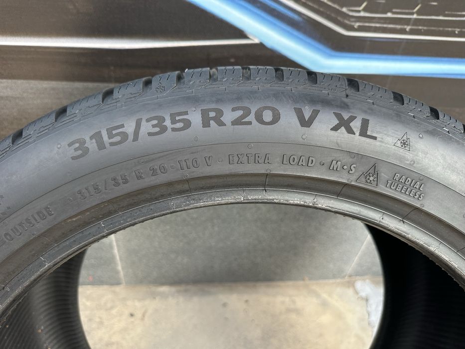 Спорт Пакет Зимни Гуми на Continental 275/ 40 /20  и 315/35/20  7,6 mm