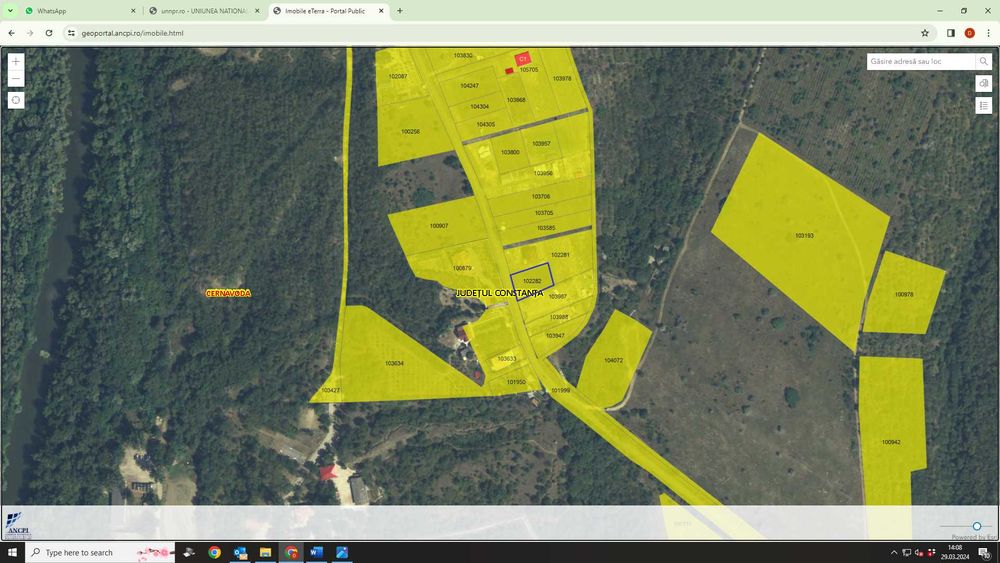 Teren intravilan CERNAVODA - LICITATIE