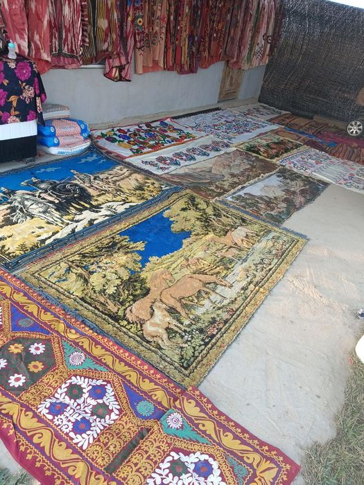 Paranji va kashtali qoʻl mexnati jelaklar va kashta va goplinlar