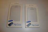 carcasa telefon samsung galaxy flip cover S4 si S4 mini alb perla