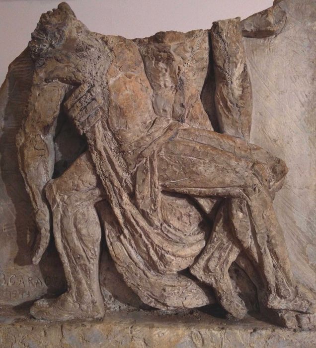 Sculptura Boris Caragea |„Patimile lui Christos”| UNICAT