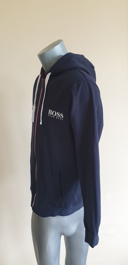 Hugo Boss Cotton Authentic Jacket Mens Size S ОРИГИНАЛ! Суичер с цял