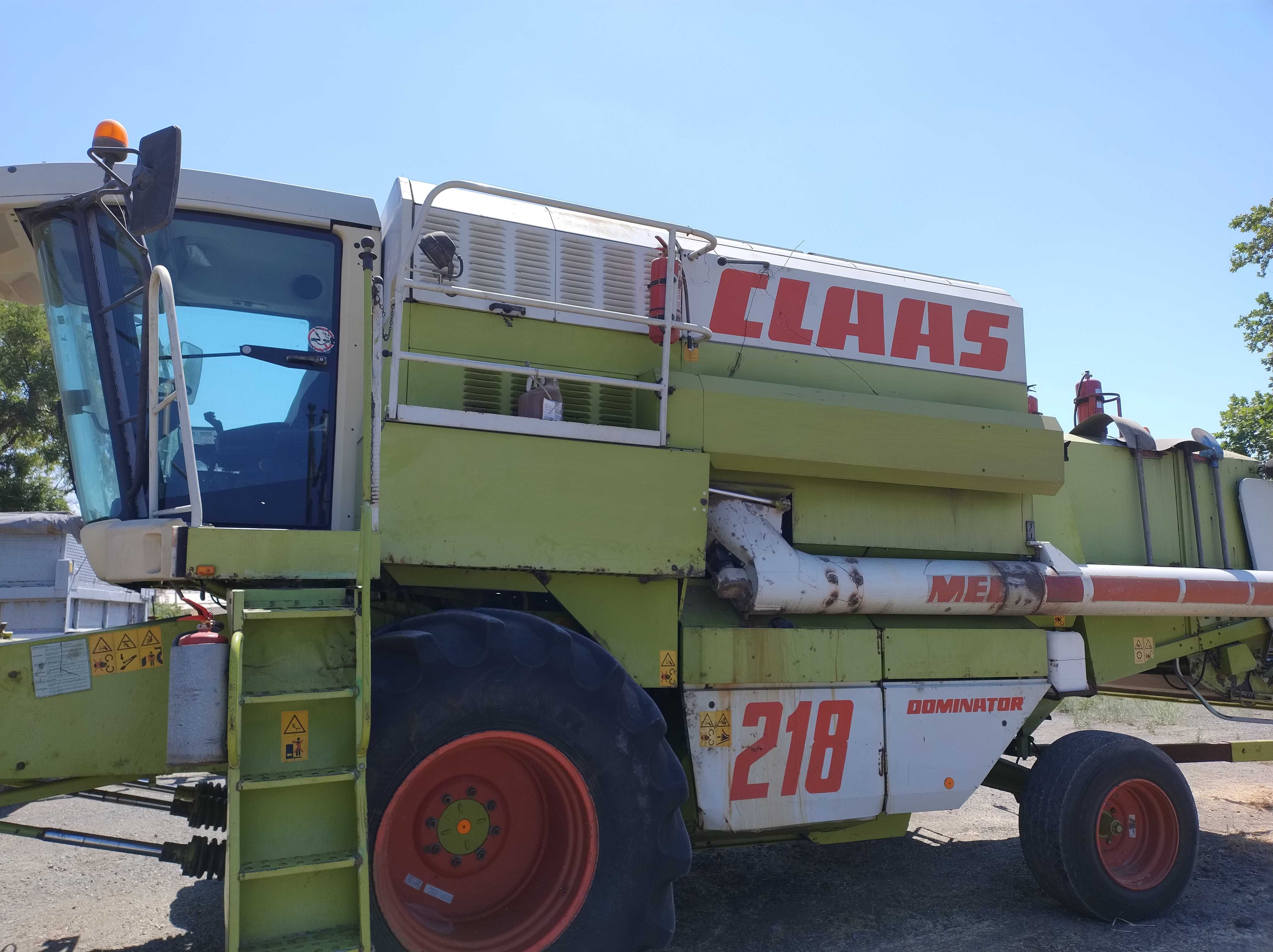 Claas mega 218 зърнокомбайн