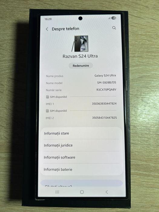 Vand sau schimb Samsung Galaxy S24 Ultra 256 GB