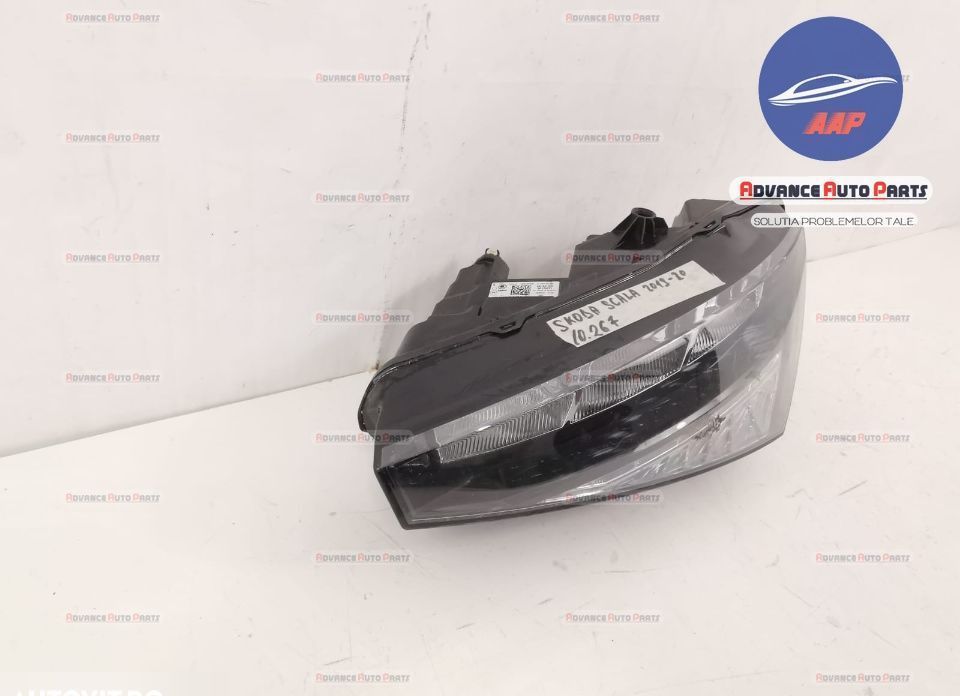 Far stanga cu xenon si led - original Skoda  Scala  1 [2019 - 2019]