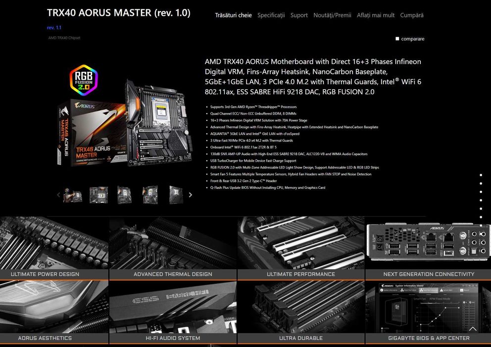 KIT HEDT AMD Threadripper 3990x (64c) - Placa de baza + CPU + RAM