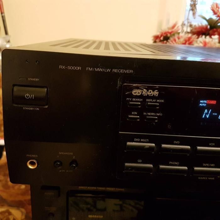 Касетофон hitachi ,JVC RX-5000VBK - AV receiver - 5.1 channel