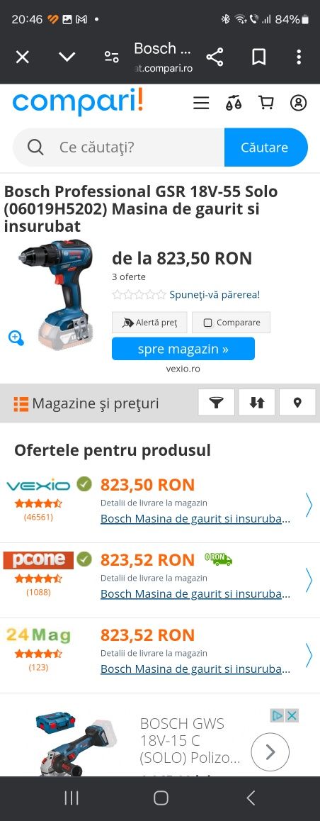 Autofiletanta Bosch GSR 18V-55