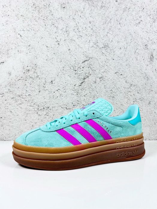 Adidas Gazelle Bold Turqoise Pink