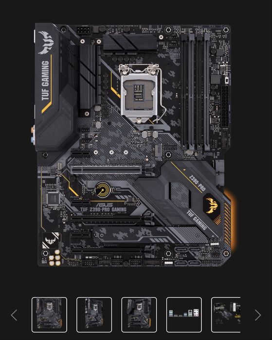 Kit placa de baza asus tuf gaming z390 + i9-9900k
