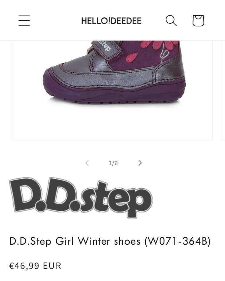 D.D.Step Girl Winter shoes