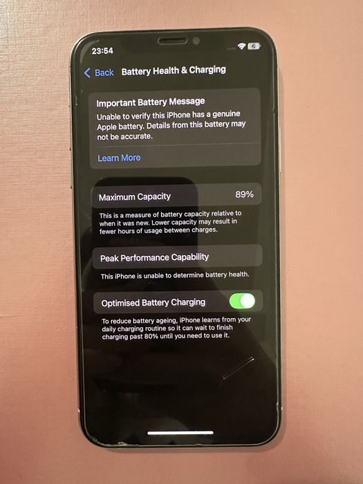 iPhone XS Silver 64gb
