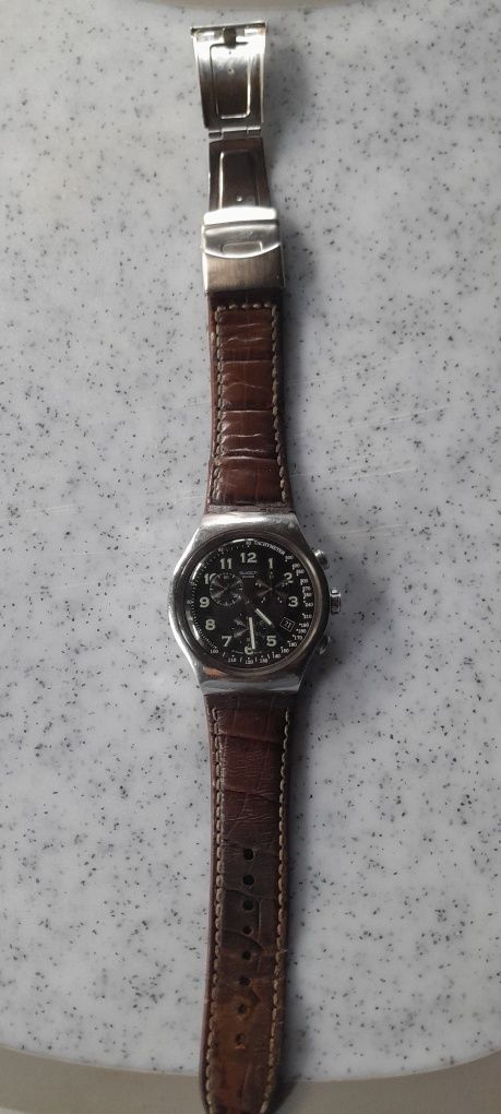 Часы Швейцарские SWATCH Хронограф!
