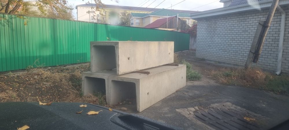 Лоток бетонный 3 шт