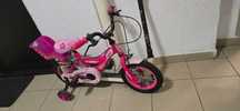 Bicicleta copii roz