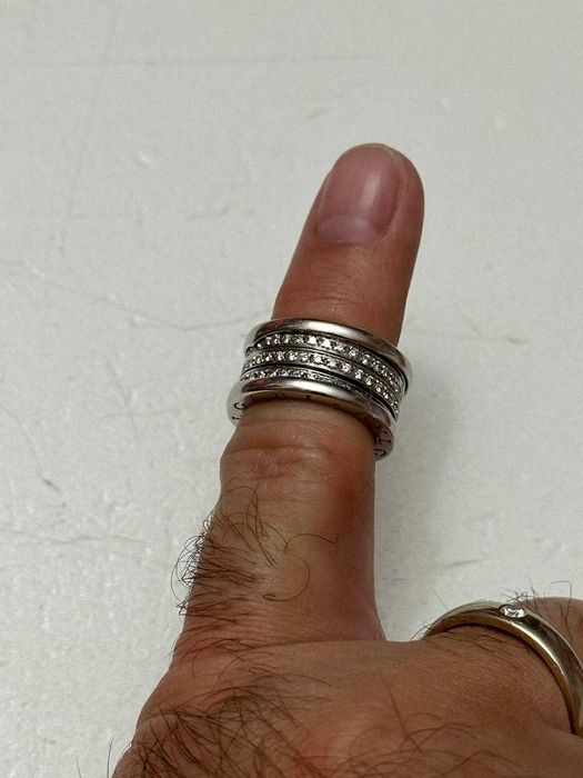 INEL AUR alb 18K - BULGARI B.ZERO1 + 110 Diamante - Mar. 51 - Original