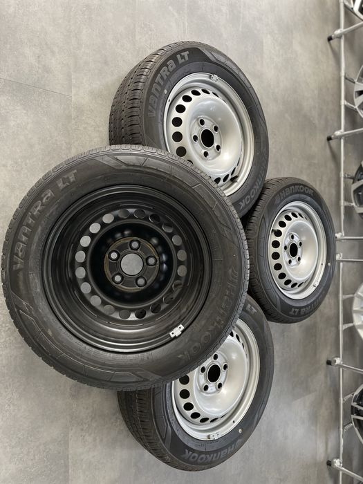 Jante Roti 16 VW Transporter T5 T6 Multivan anvelope 205 65 R16C vară