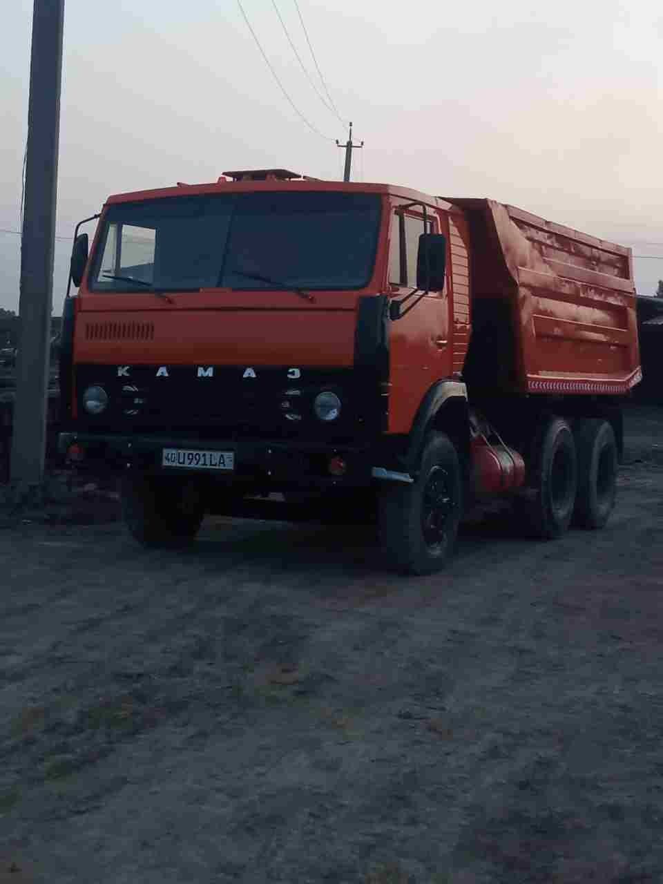 Kamaz samosval 5511 gaz (metan)